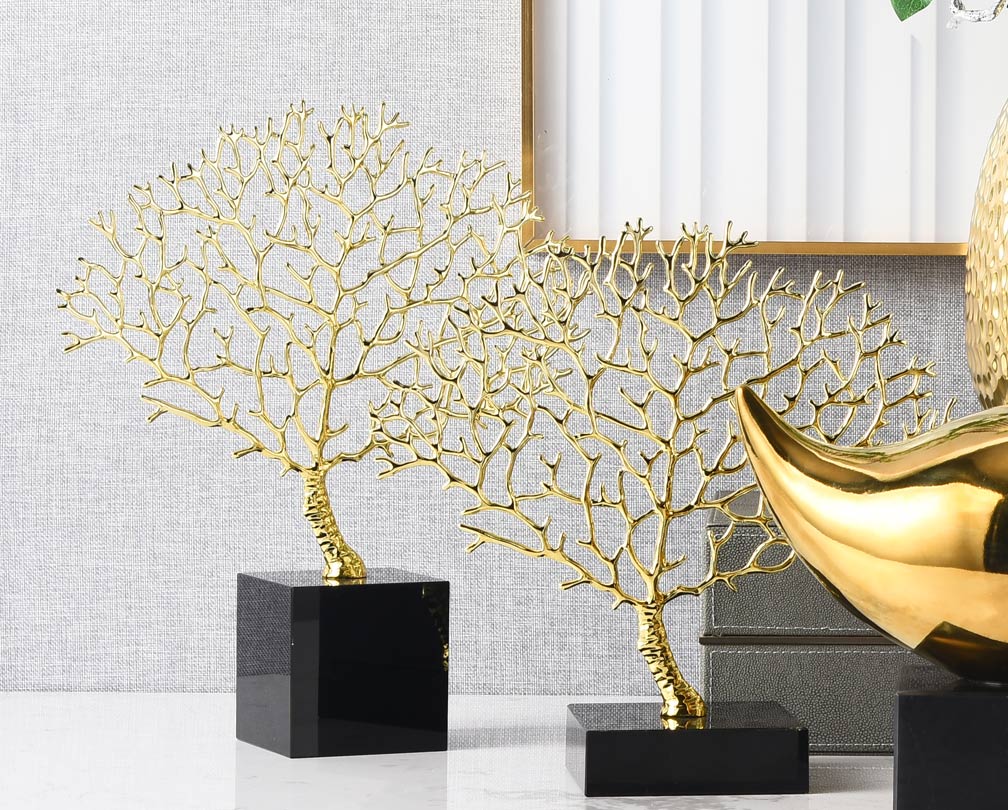 Prosperity Tree luxury ornament crystal display para sa dekorasyon sa bahay